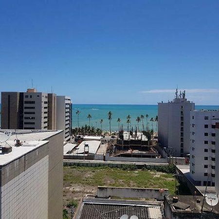 Lindo AP em andar alto, vista para o mar e mesmo andar da piscina Maceió Exterior foto